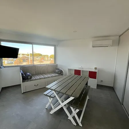 Bel P2 Climatise Vue Sur Pour 2/4 Pers Avec Terrasse Et Parking